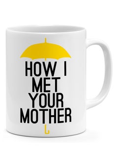 LOUD UNIVERSE How I Met Your Mother Yellow Umbrella - Coffee Mug White 