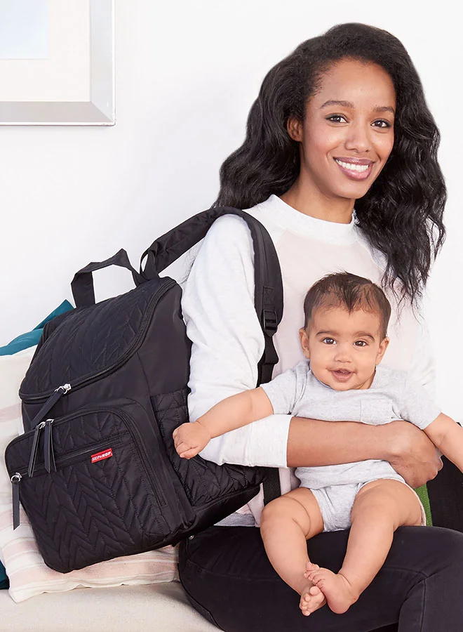 Skip Hop Forma Backpack Diaper Bag - Jet Black