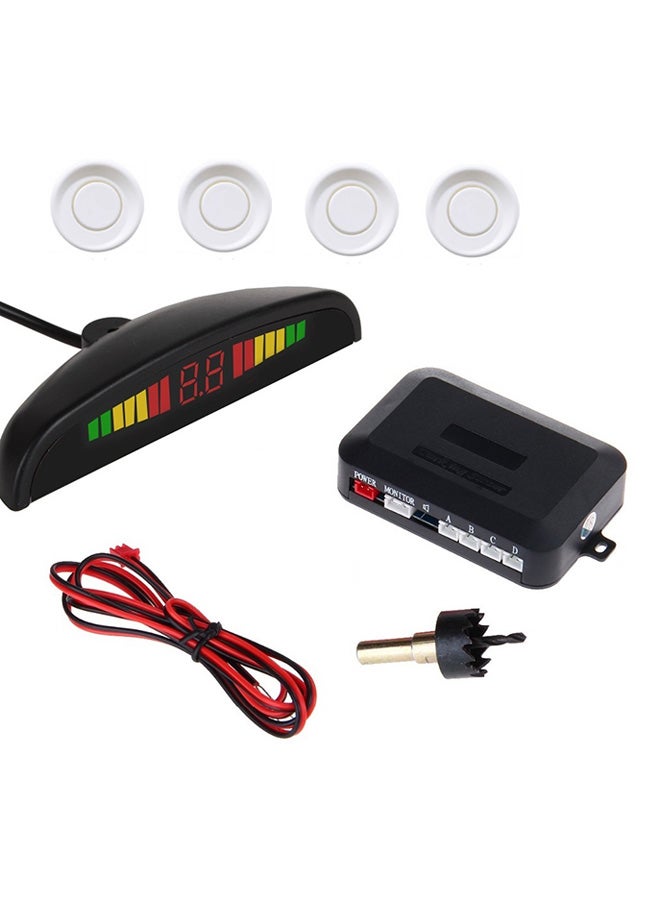 X3 - LED Display Car Radar Kit With 4 Parking Sensors - Image 1