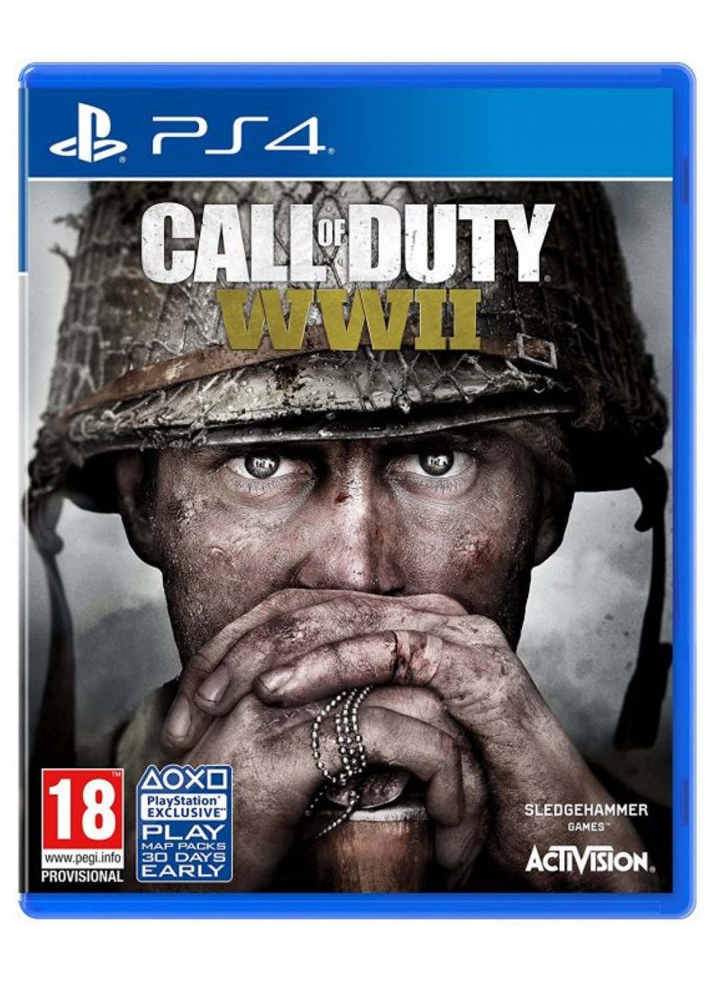 لعبة الفيديو "Call Of Duty: World War II" (إصدار عالمي) - الأكشن والتصويب - بلاي ستيشن 4 (PS4) - v1509634614/N12700329A_1