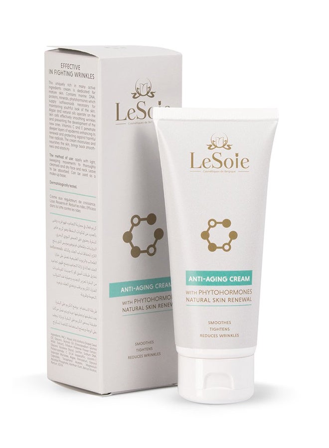 LeSoie Organic Anti-Aging Cream With Phytohormones 