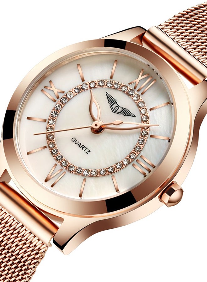 GUANQIN - Women's Waters Resistant Stainless Steel Analog Watch SW0061 - Image 1