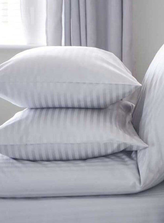 دريمز غطاء وسادة بنسيج حريري يحوي 300 خيطًا لكل بوصة مربعة cotton أبيض 20x30بوصة 