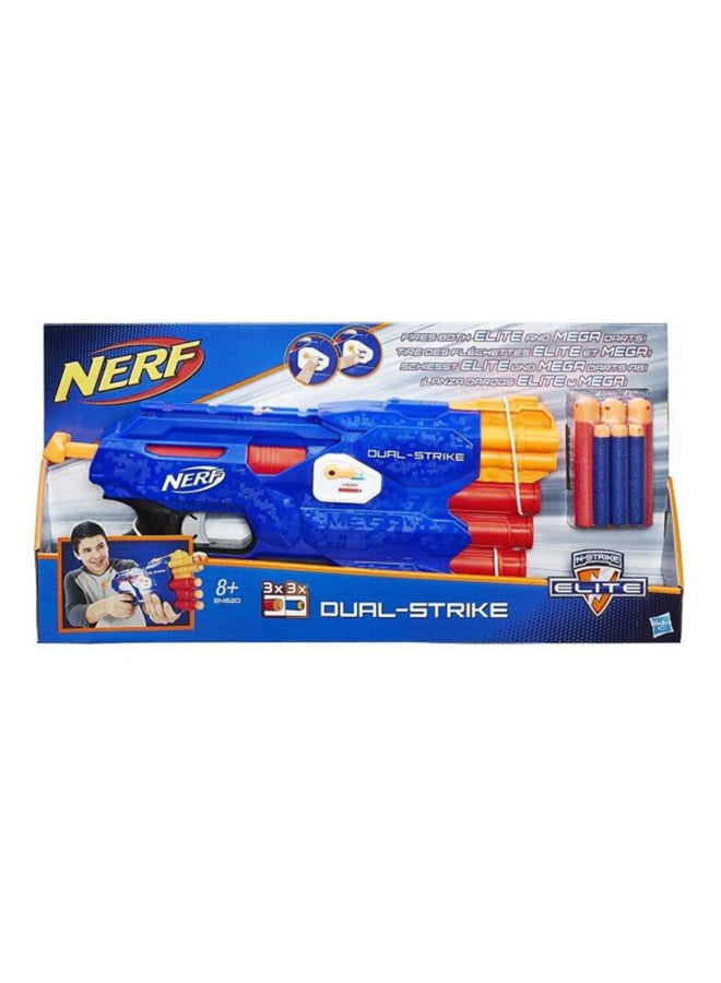 NERF - N-Strike Elite Dual Strike Blaster With Dart - Image 1