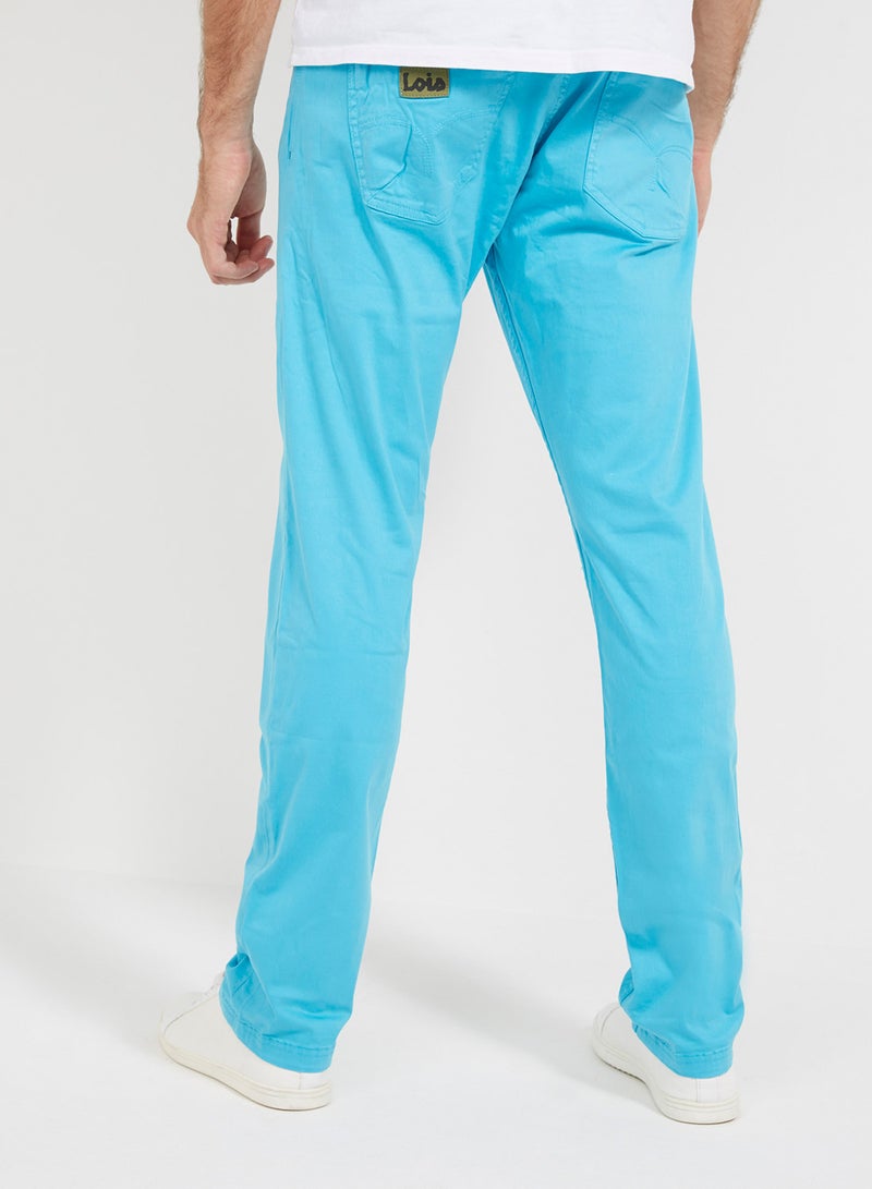Lois Slim Fit Pants Blue  - Image 2