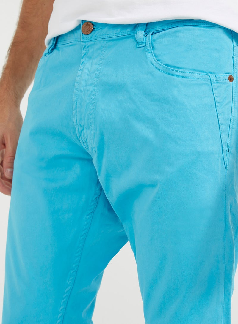 Lois Slim Fit Pants Blue  - Image 4