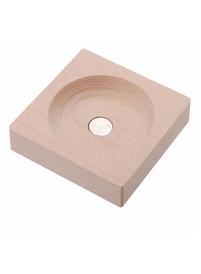 MARGOUN Decorative Magnetic Glass Sand Timer Clear/Beige/Black - Image 2