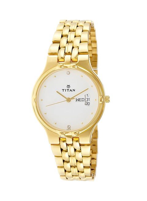 Men's Water Resistant Analog Watch NE1107YM07