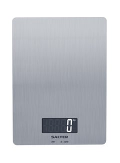 Salter Electronic Digital Kitchen Scale Silver 