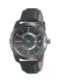 fastrack Men's Water Resistant Analog Watch 3123QL01  - Image 1