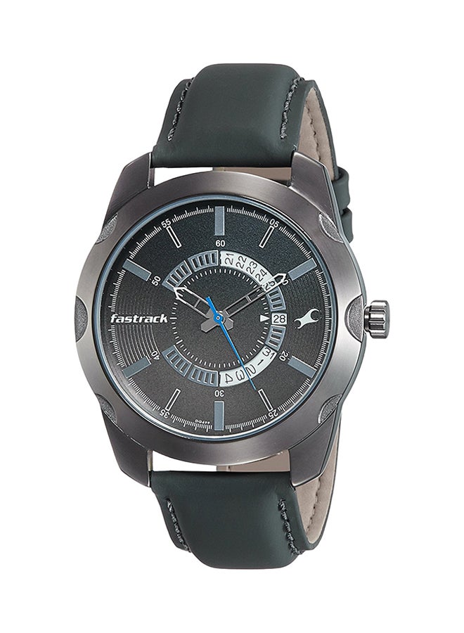 fastrack Men's Water Resistant Analog Watch 3123QL01 - Image 1
