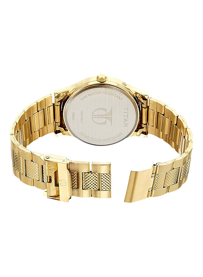 تيتان ساعة يد بعقارب مقاومة للماء طراز 1650YM06 للرجال - Image 2