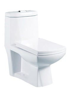 milano Water Closet With Ceramic Toilet Seat 352 White Standard 
