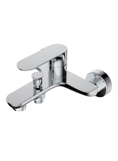 milano Verdi Bath Mixer With Shower Set Chrome Standard  - Image 1