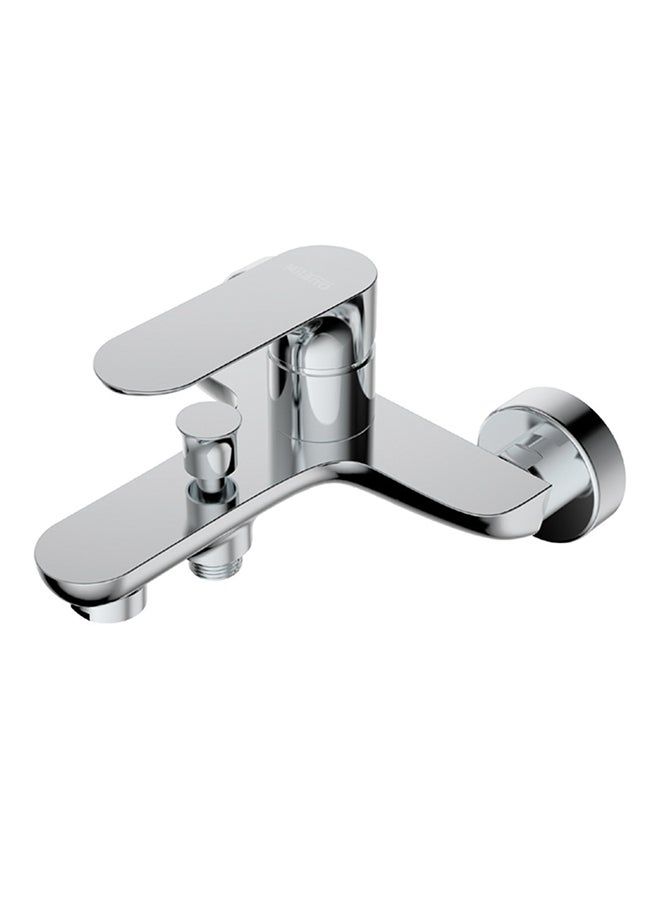 milano Verdi Bath Mixer With Shower Set Chrome Standard - Image 1