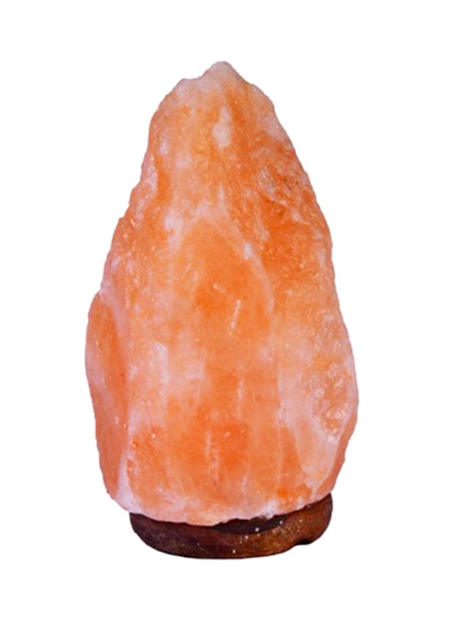 Himalayan Glow Rock Salt Lamp Pinkish Orange 6inch 