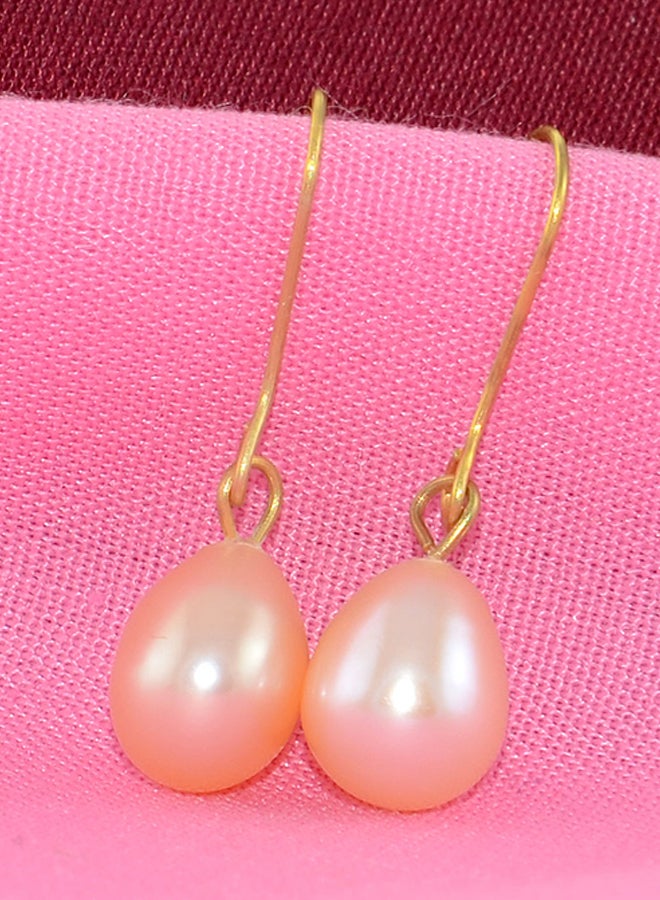 Vera Perla 10K Gold Pearl Earrings - Image 3