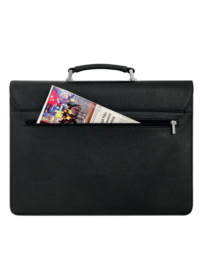 SANTHOME Office Messenger Bag Black  - Image 3