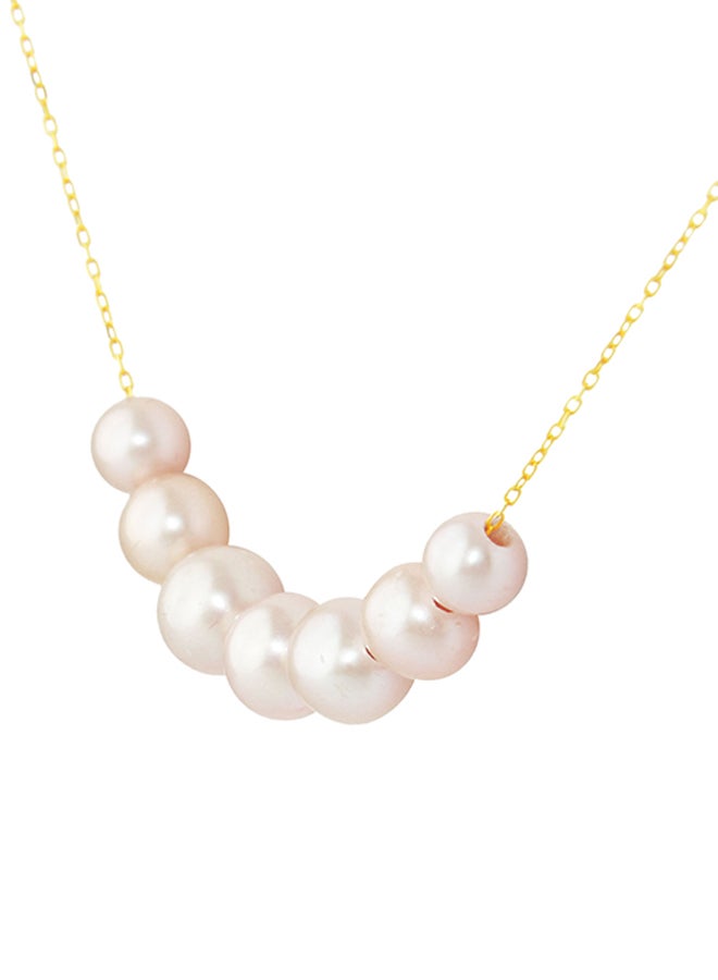 10 Karat Gold Pearl Necklace