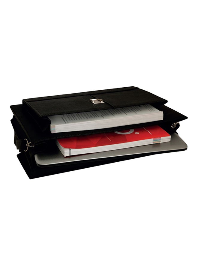 SANTHOME Office Messenger Bag Black  - Image 2