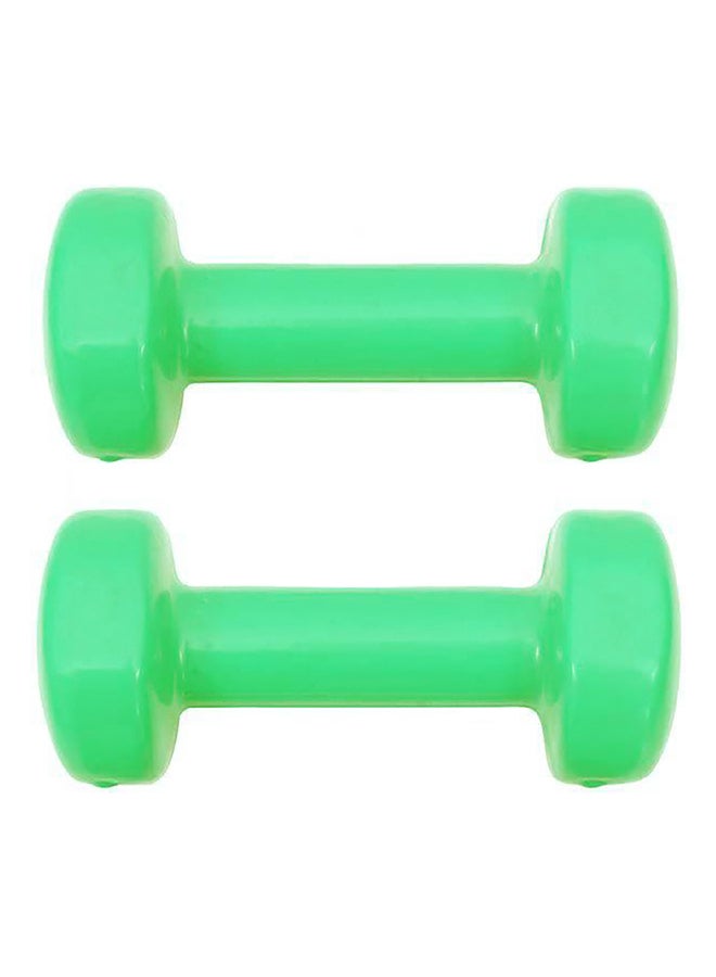 TA SPORTS Set Of 2 Vinyl Dumbbells - 2x7kg - Image 3