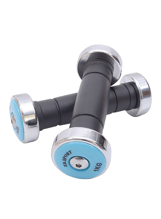 TA SPORTS Set Of 2 Dumbbells 2x1kg  - Image 2