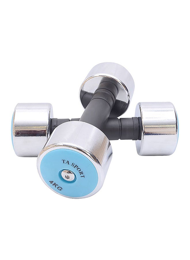 TA SPORTS Set Of 2 Chromed 2x4kg  - Image 2