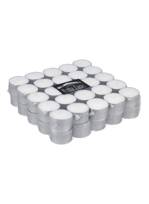 50-Piece Tealight Candles Ivory