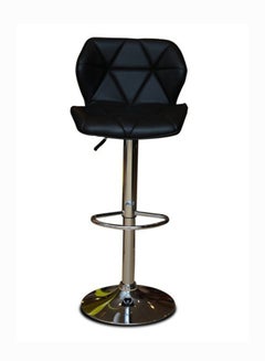 Pan Home Bacton Bar Stool Black 43x107x53cm  - Image 1