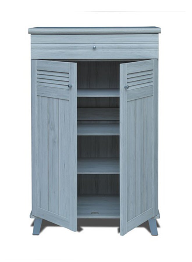 Pan Home 2-Door Nesko Shoe Cabinet With Drawer White  - Image 2