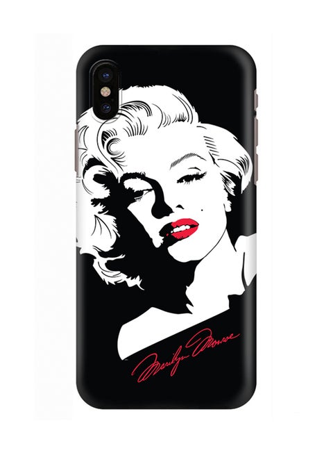 Polycarbonate Slim Snap Case Cover Matte Finish For Apple iPhone X Marilyn Monroe