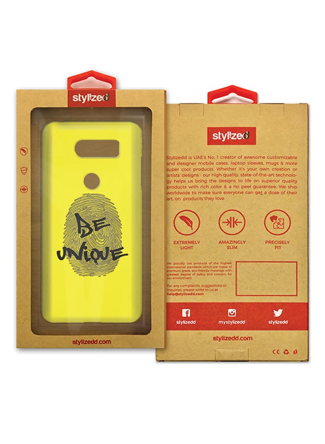 Stylizedd - Polycarbonate Slim Snap Case Cover Matte Finish For LG V30 Be Unique - Image 1