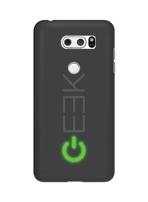 Polycarbonate Slim Snap Case Cover Matte Finish For LG V30 Geek On