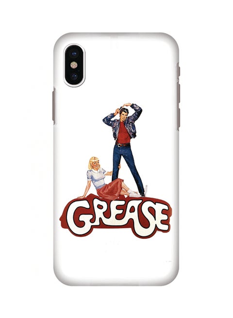 Polycarbonate Slim Snap Case Cover Matte Finish For Apple iPhone X Grease Lightning
