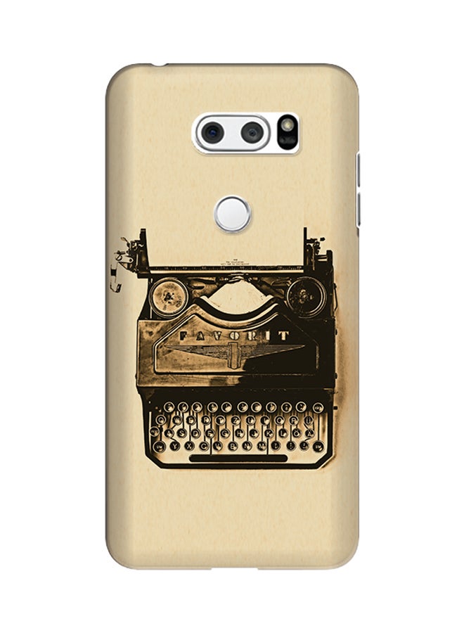 Stylizedd - Polycarbonate Slim Snap Case Cover Matte Finish For LG V30 Typewriter - Image 1