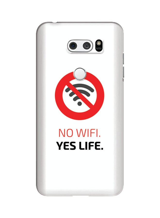 Stylizedd Polycarbonate Slim Snap Case Cover Matte Finish For LG V30 No Wifi, Yes Life - Image 1