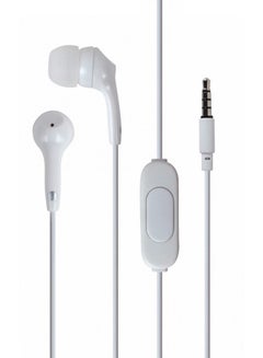 Earbuds 2 In-Ear Bass Wired Headset White