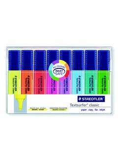 8-Piece Textsurfer Classic Highlighter Pen Red/Blue/Green - v1510645618/N12707802A_2