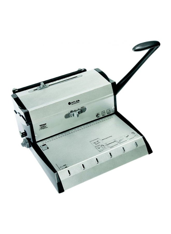 ATLAS - Dual Pitch Wire Binding Machine White - Image 1