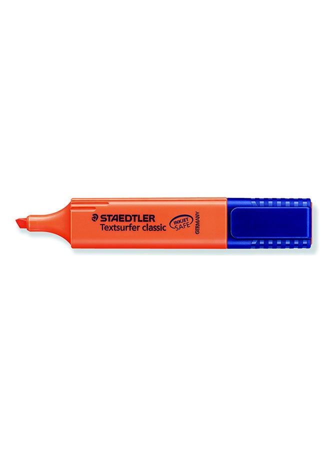 STAEDTLER Pack Of 10 Textsurfer Highlighter Orange 