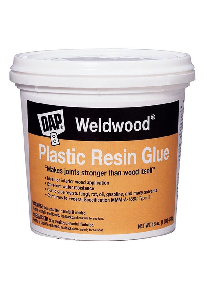 Dap Weldwood Plastic Resin Glue Tan 454grams