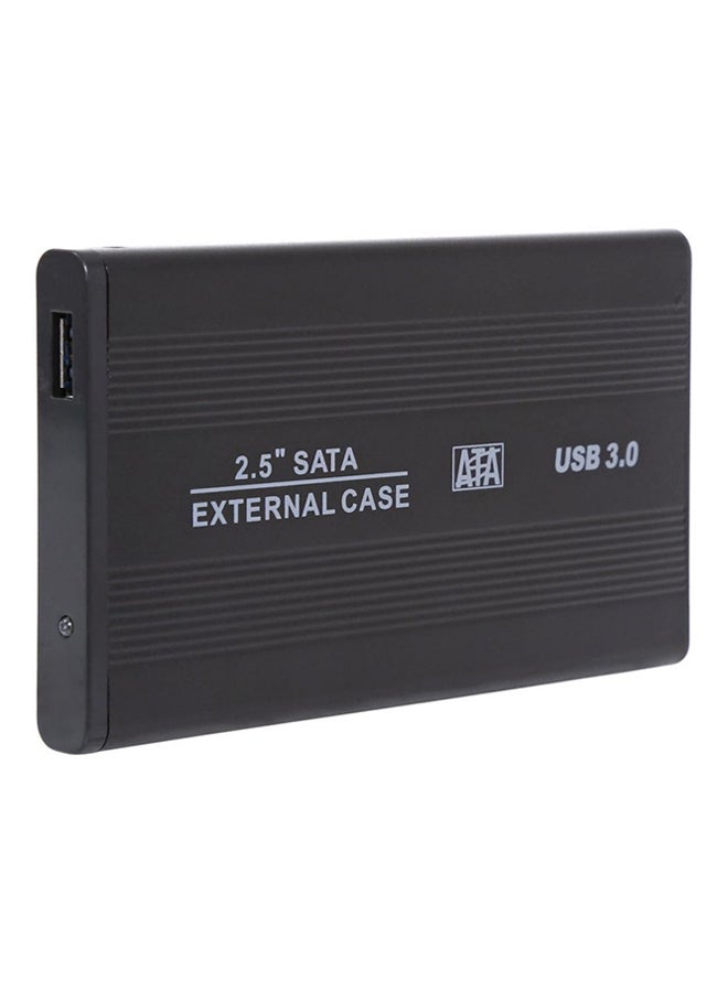 oem Hightech USB 3.0 External Hard Disk Case For PC and Laptop 2.5-Inch Black - Image 2