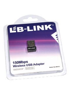 LB-LINK Wireless Mini USB Adaptor Black  - Image 2
