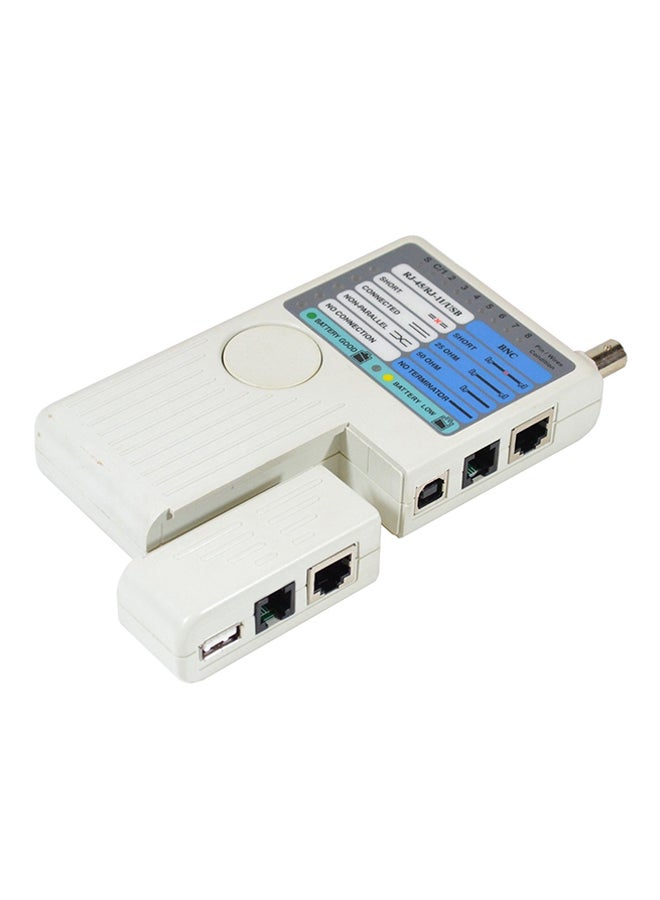 أو إي إم فاحص كابل الشبكة 4 في 1 أبيض - Image 2