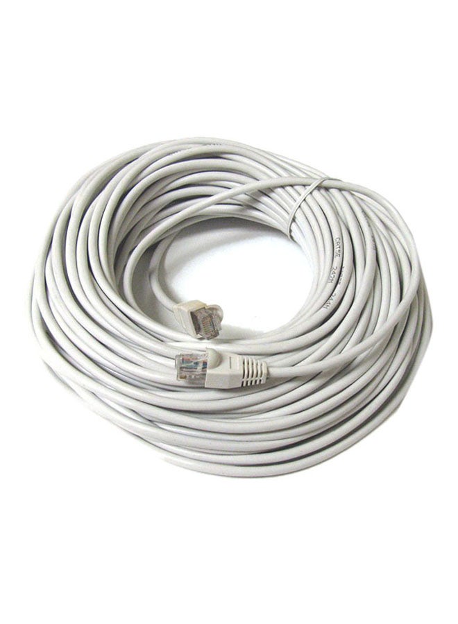 oem - RJ45 CAT6 Ethernet LAN Network Cable Grey - Image 1