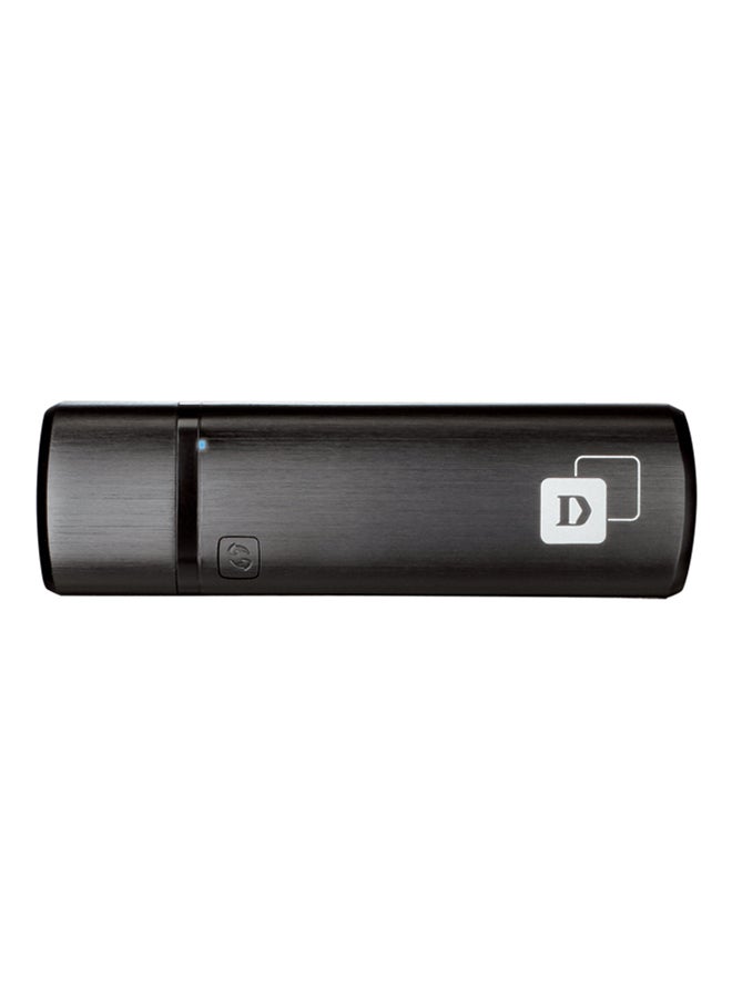 D-Link Wireless AC1200 Dual Band USB Adapter 1200 Mbps Black  - Image 1