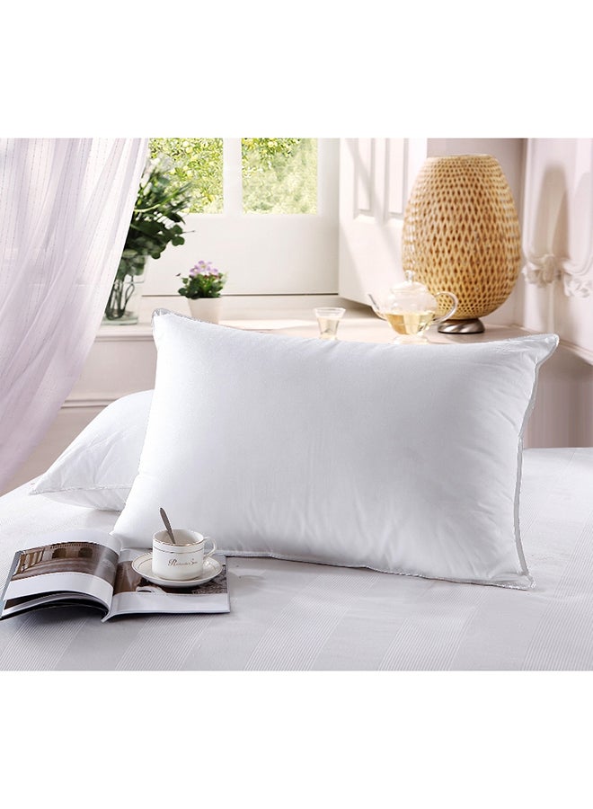 Comfy Anti Allergy Pillow Cotton White 45x70centimeter 