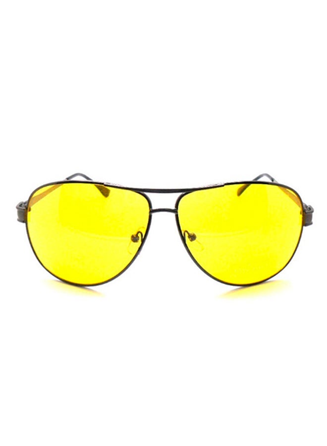 High Definition Night Vision Aviator Frame Sunglasses - v1510768341/N12584478A_1