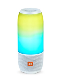 Pulse 3 Portable Bluetooth Speaker White/Yellow/Blue