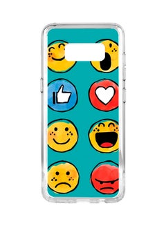 Flexible Hard Shell Case Cover For Samsung Galaxy S8 Emoji Love